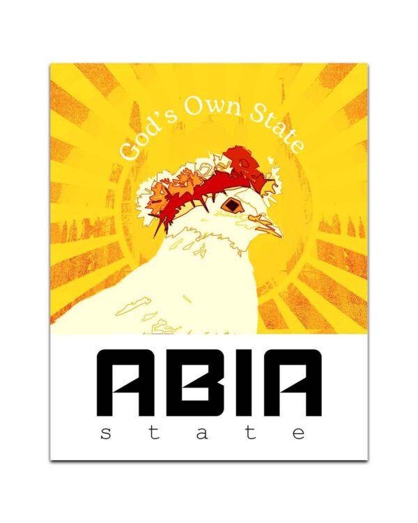 Abia State Vintage Poster by Teniola Atanda