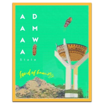 Adamawa Vintage Poster