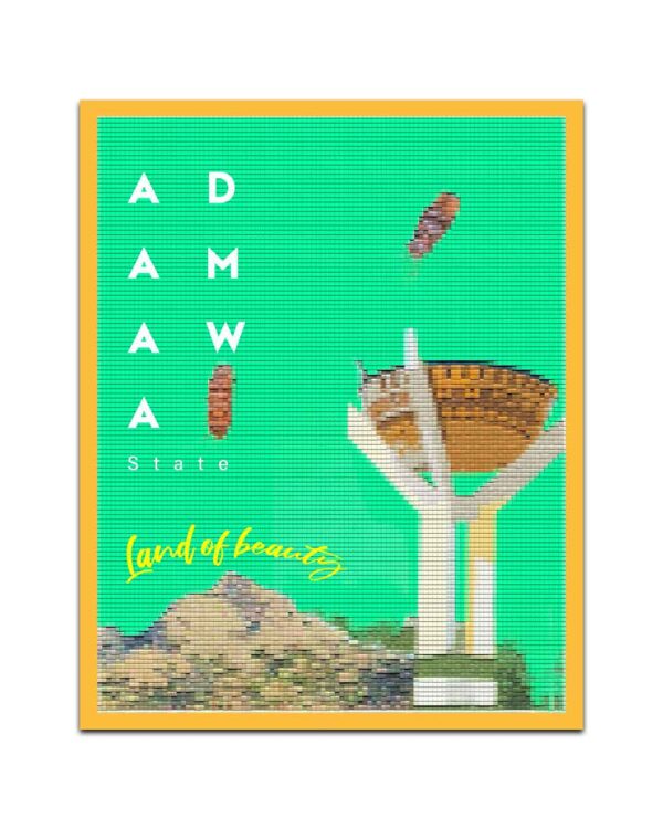 Adamawa Vintage Poster
