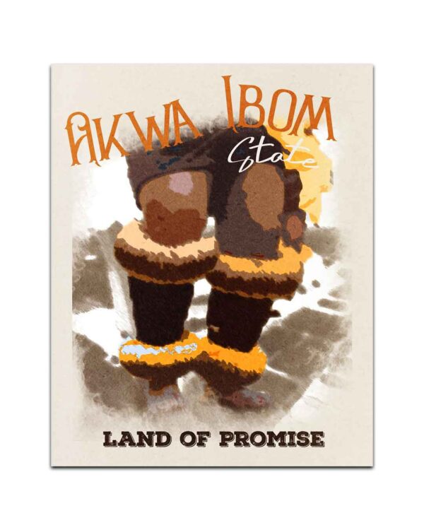 Akwa-Ibom Vintage Poster
