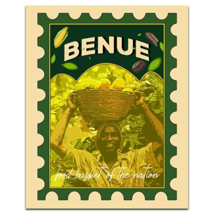Benue Vintage Poster